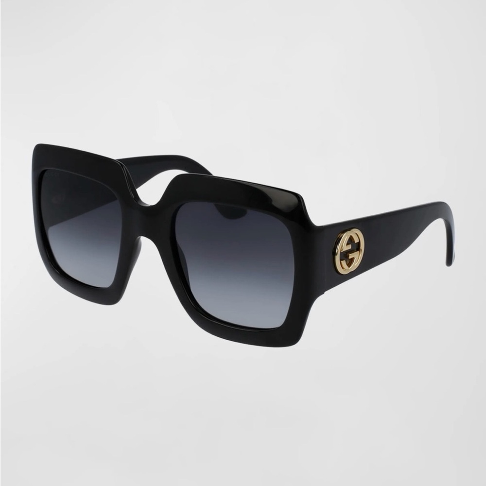 Gucci Black Square Sunglasses